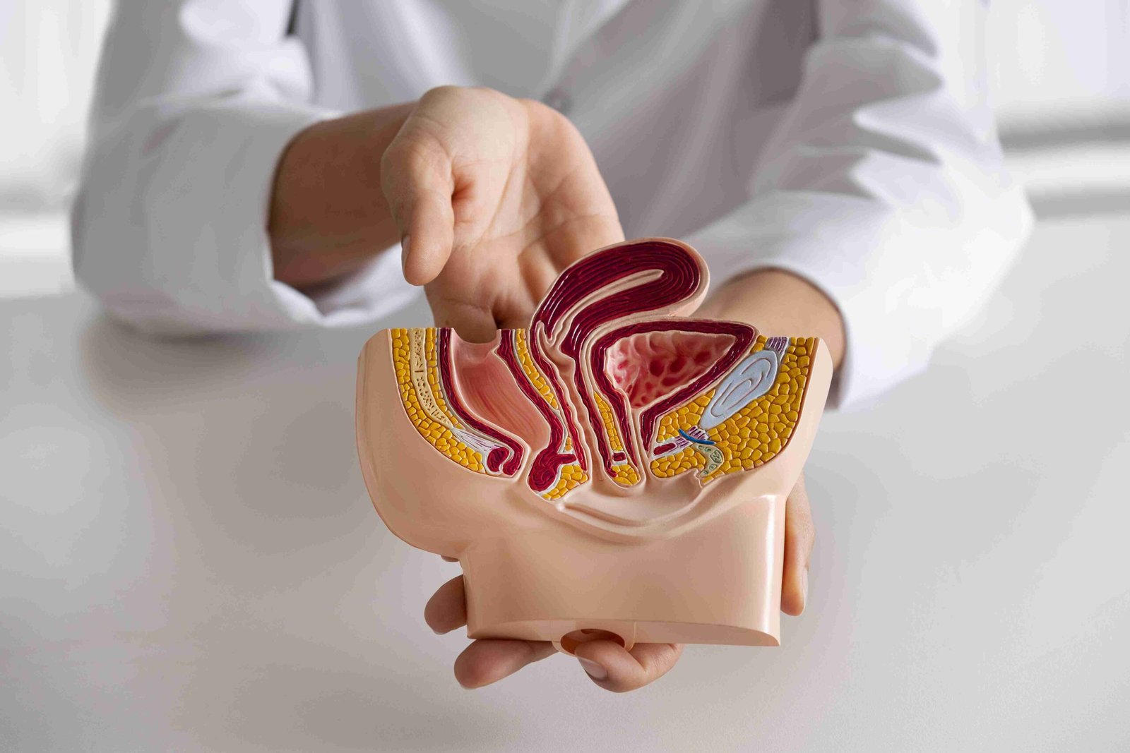 Vaginal fistula Treatment illustration showing abnormal connection between bladder and vagina